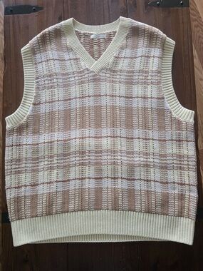 New! Men’s Size XL Sweater Best From Zara. Beautiful Quality. Zara Vest Size XL